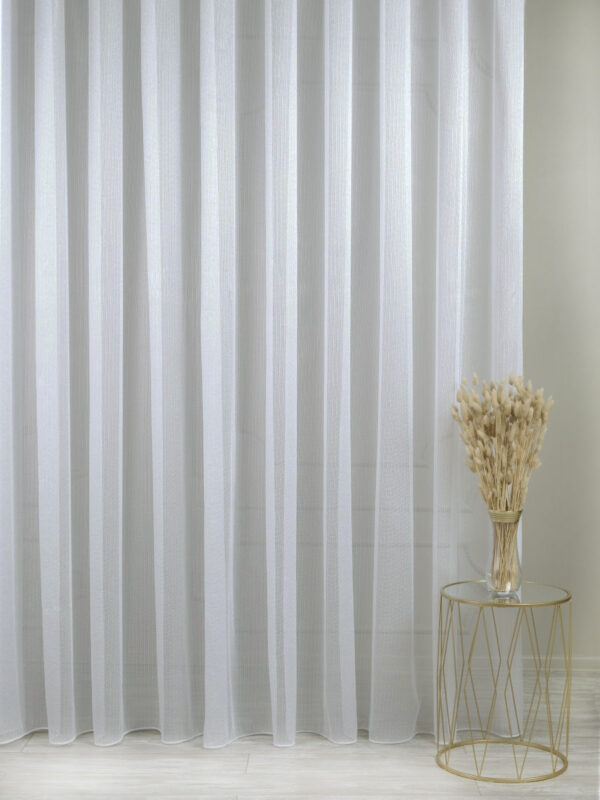 Lüks Tül Perde | Rideaux  | Naturel Foldet Keten | Milas Home| 1.Kalite