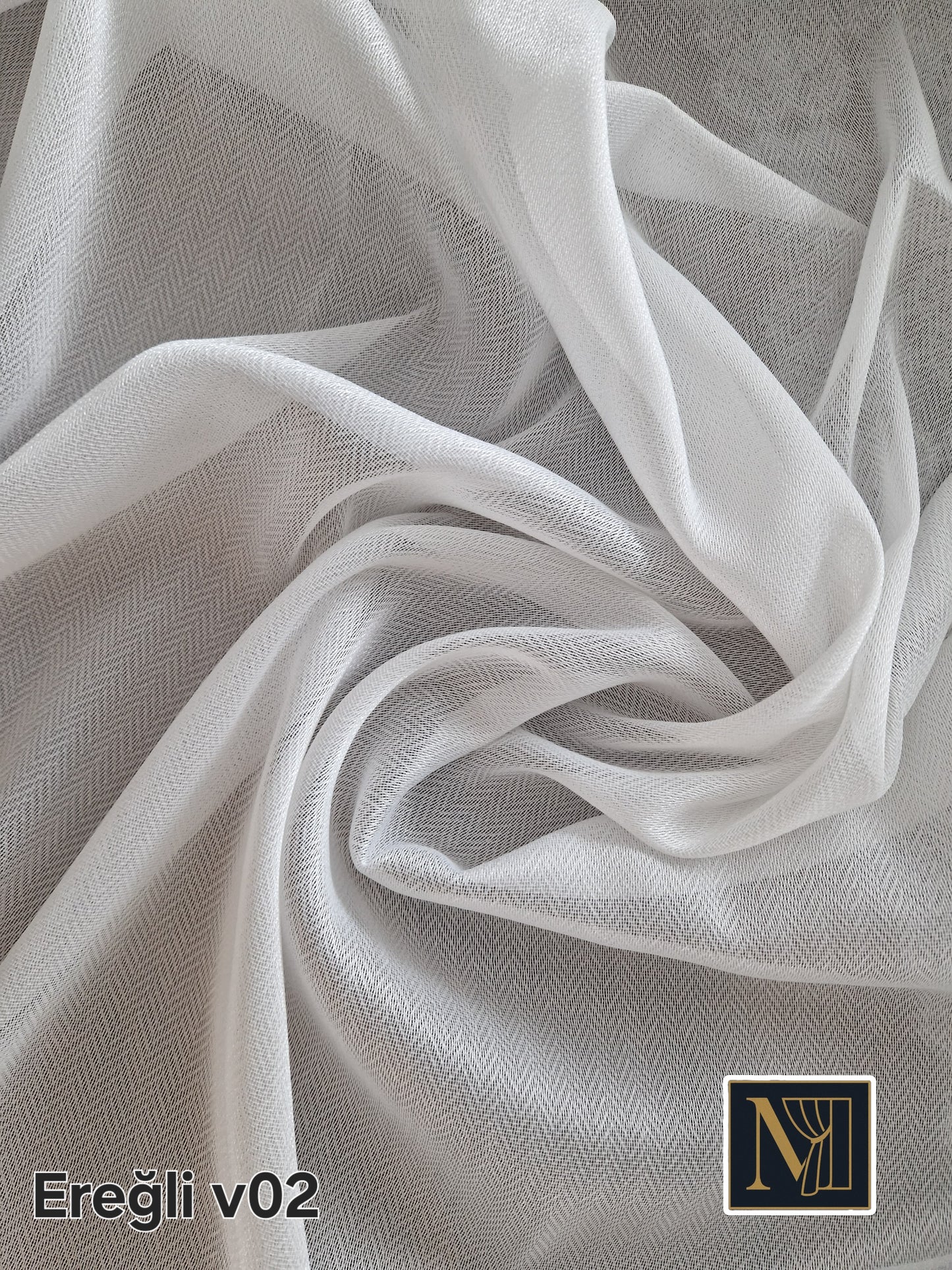 Lüks Tül Perde| Rideaux | Balık Sırtı& Akdeniz | Milas Home |1. Kalite